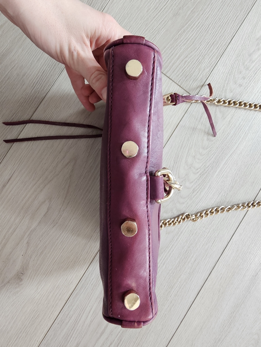 Rebecca Minkoff Mini MAC Crossbody Leather Bag - Picture 8 of 16